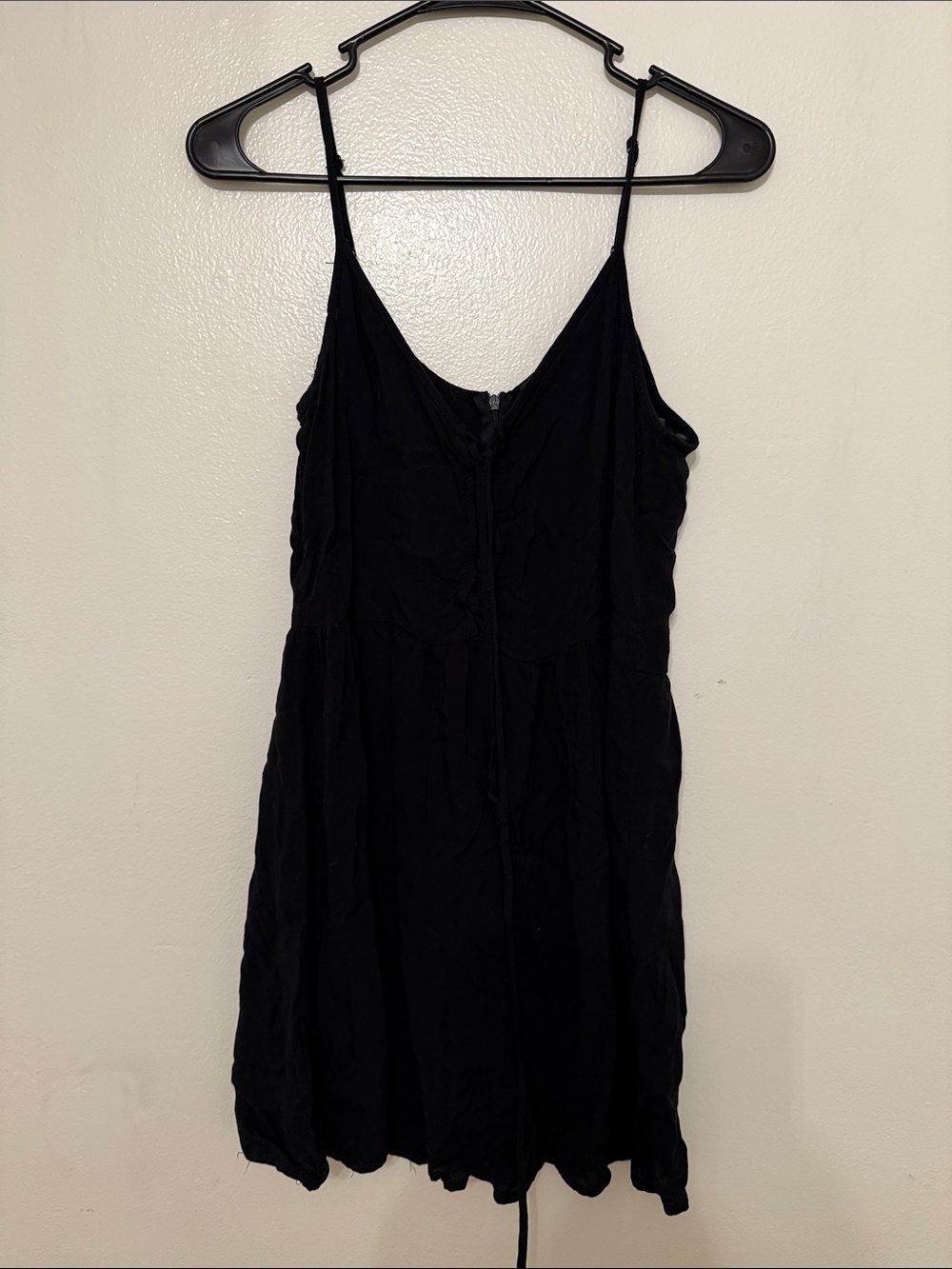 Forever 21 Black Spaghetti Strap Dress
